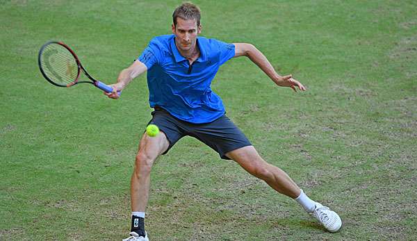 Florian Mayer gewann das Rasenturnier in der Halle 
