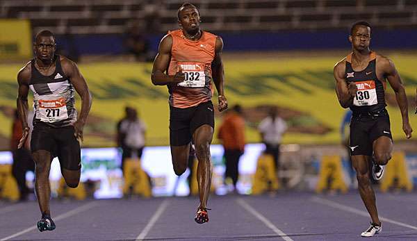Usain Bolt kam gerade erst aus einer längeren Verletzungspause