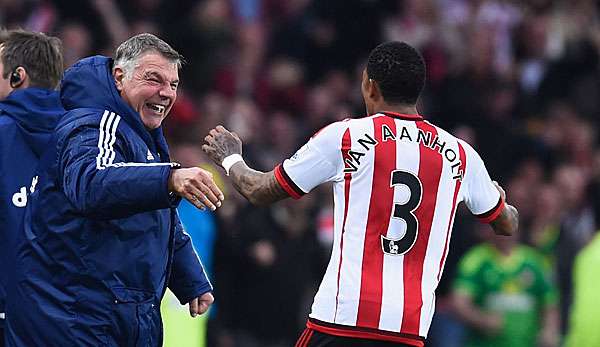 Sam Allardyce hatte zuletzt gut Lachen, rettete er doch Sunderland vor dem Abstieg