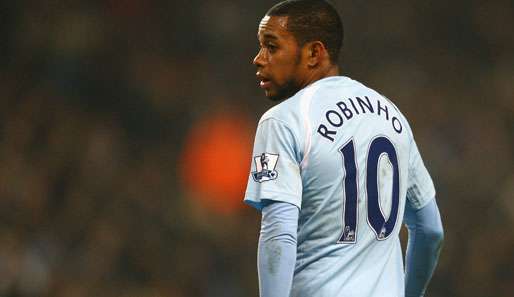 Trifft mit ManCity auf die Hiddink-Elf aus London: Robinho