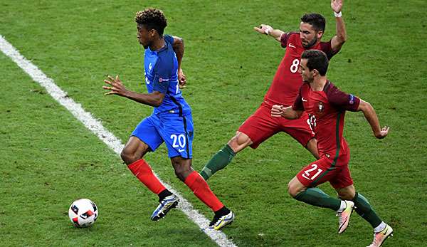 Kingsley Coman wurde im EM-Finale für Frankreich eingewechselt