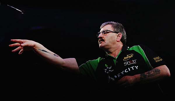 Warren Parry scheiterte im Ally Pally bisher jedes Mal in der ersten Runde