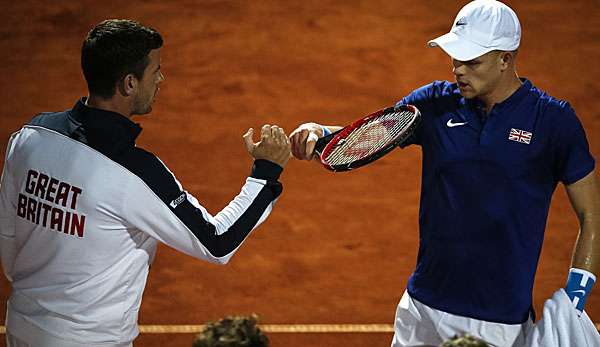 Kyle Edmund siegte mit 6:3, 6:4, 6:0 gegen Janko Tipsarevic