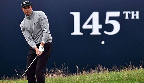 Henrik Stenson steht bei den Open vorm größten Erfolg seiner Karriere