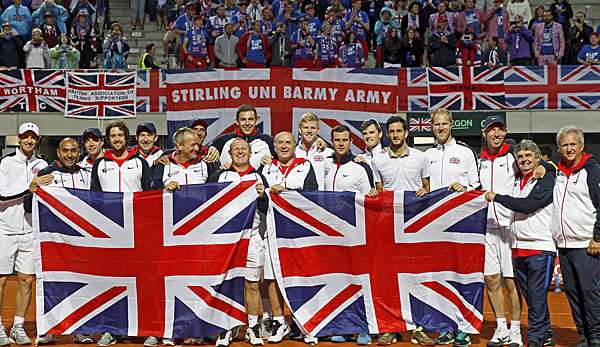 Kyle Edmund hat Großbritannien ins Halbfinale des Davis-Cup geführt