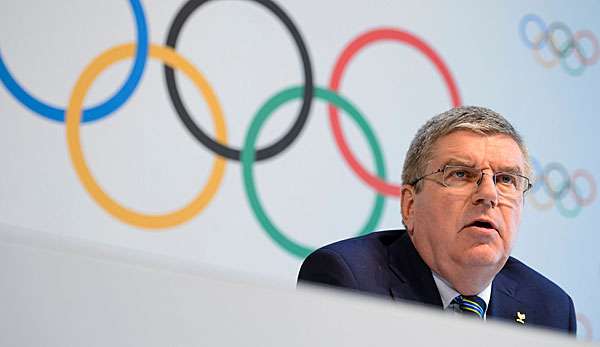Thomas Bach zeigte sich entsetzt