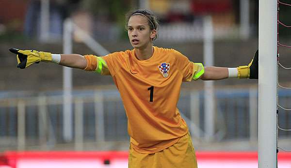 Doris Bacic ist kroatische Nationaltorhüterin