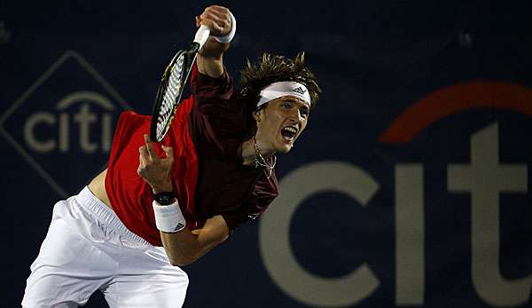 Alexander Zverev arbeitet weiter an einem besseren Platz in der ATP-Weltrangliste