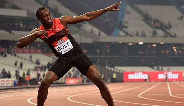 Usain Bolt hat den erforderlichen Leistungsnachweis erbacht