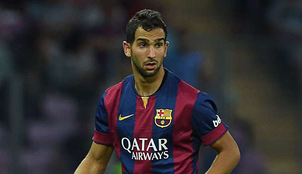 Martin Montoya könnte die Zeit beim FC Barcelona schon bald vorbei sein