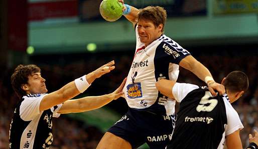 Auslöser der Affäre: Das Champions-League-Endspiel von 2007 zwischen Kiel und Flensburg