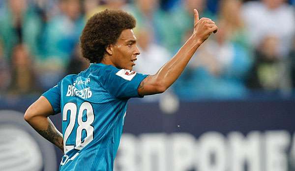 Axel Witsel soll seinen aktuellen Klub Zenit St. Petersburg zu einer Freigabe gedrängt haben