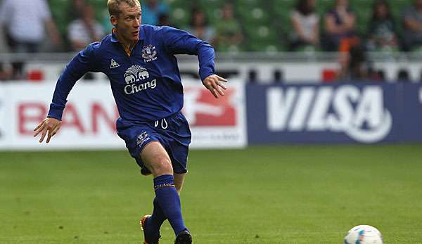 Tony Hibbert spielte bisher nur für Everton