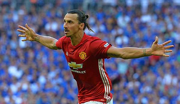 Zlatan Ibrahimovic kam ablösefrei von PSG zu den Red Devils