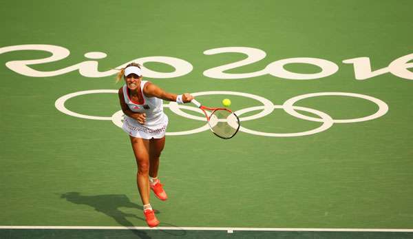 Angelique Kerber setzte sich gegen Eugenie Bouchard durch