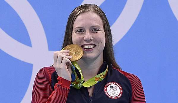 Lilly King gewann am Montag Gold