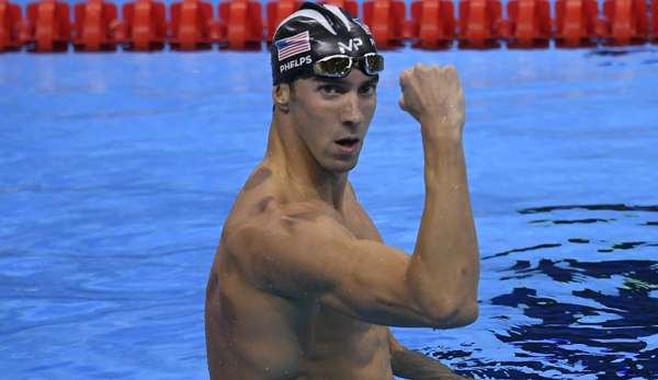 Rettete seine 20. Goldmedaille über die 200 Schmetterling ins Ziel: Michael Phelps