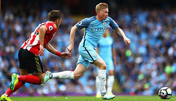 Kevin de Bruyne kann sich nach dem ersten Saisonspiel noch steigern