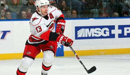 Ray Whitney sorgte in der Verlängerung für den 3:2-Siegtreffer der Carolina Hurricanes