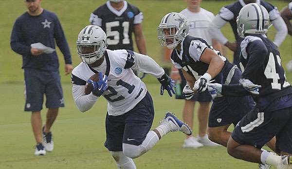 Die Cowboys wählten Ezekiel Elliott (l.) im Draft mit dem vierten Pick in der ersten Runde