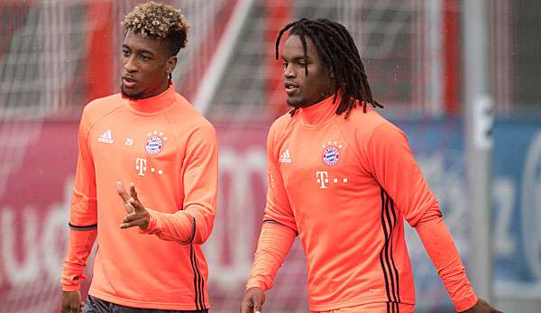 Kingsley Coman und Renato Sanches sollen schon bald wieder auf dem Platz stehen