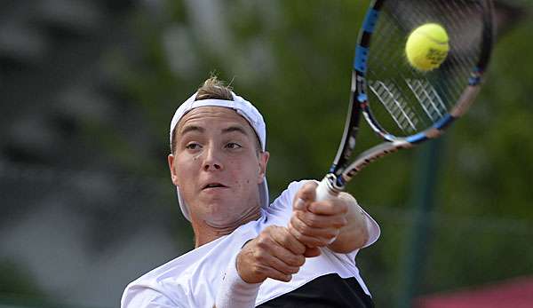 Jan-Lennard Struff hatte mit Andreas Seppi aus Italien keine großen Schwierigkeiten