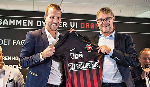 Rafael van der Vaart könnte erstmals das Trikot von Midtjylland tragen