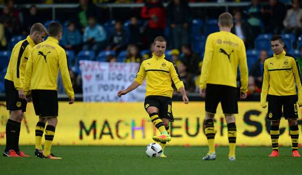 Mario Götze ist noch nicht fit genug für den Auftakt in die Bundesliga mit dem BVB