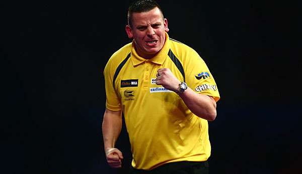 Dave Chisnall schlägt Gary Anderson im Viertelfinale von Perth