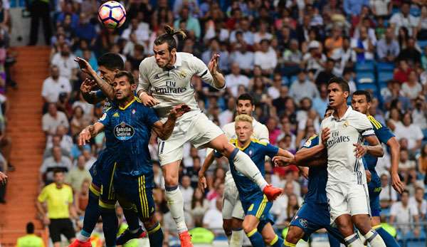 Real Madrid musste gegen Celta Vigo ohne den verletzten Ronaldo auskommen