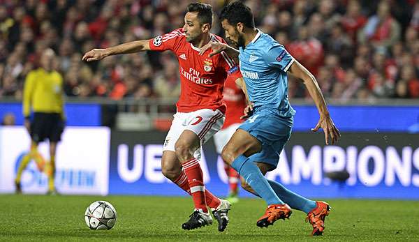 Ezequiel Garay wechselte 2014 von Benfica zu Zenit 