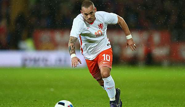 Wesley Sneijder bedauert die Oranje-Pleite im Griechenland-Test