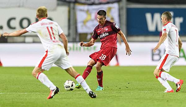 Christoph Moritz zog sich in einem Testspiel eine Muskelverletzung im Gesäßbereich zu