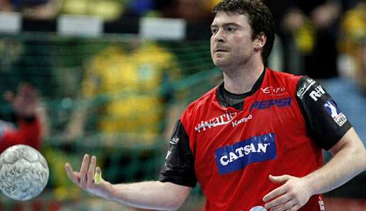 Nordhorns Rasto Stojkovic traf gegen Szeged neun Mal