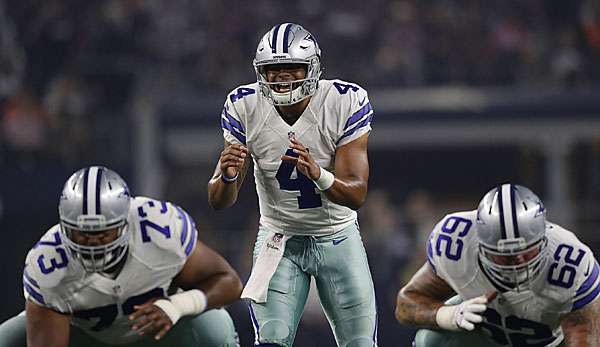 Dak Prescott gibt sein NFL-Debüt gegen die New York Giants
