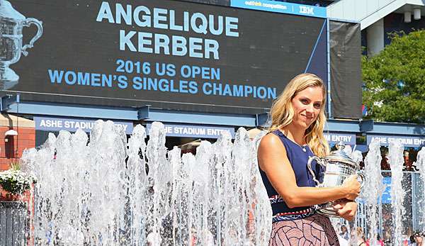 Angelique Kerber hat nach den Australian Open auch die US Open gewonnen