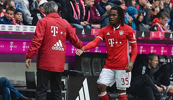 Renato Sanches wurde gegen Ingolstadt nach einer guten Stunde ausgewechselt