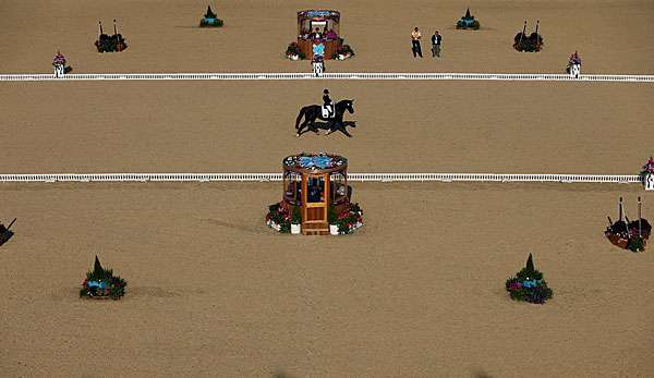 Das deutsche Dressurteam holt Silber in Rio
