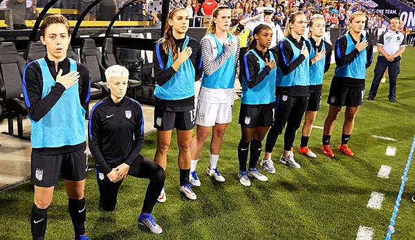 Megan Rapinoe protestiert nicht zum ersten Mal