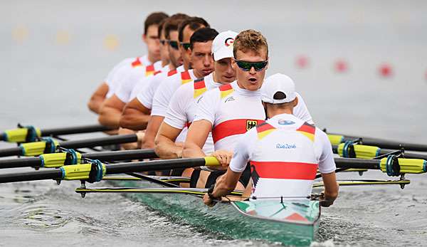 Der deutsche Ruder-Achter hat zum Abschluss der Saison in Rendsburg gewonnen