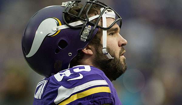 John Sullivan spielte von 2008 bis 2014 für die Minnesota Vikings
