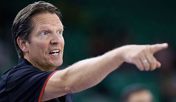 Trainer Frank Menz erlebte mit Braunschweig ein Desaster gegen Bamberg