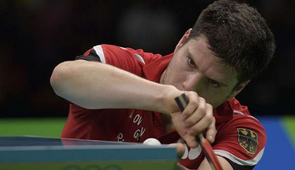 Dimitrij Ovtcharov enttäuscht beim Heim-Weltcup