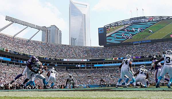 Die Carolina Panthers können ihr Heimspiel am Montag womöglich nicht in Charlotte austragen