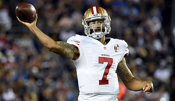 Colin Kaepernick gibt in Week 6 bei den Bills sein Start-Comeback