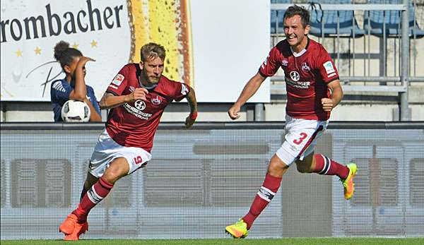 Guido Burgstaller war mit seinem Doppelpack der Matchwinner für Nürnberg