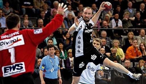 Vid Kavticnik ist seit 2005 in Kiel und gewann mit dem THW 2007 die Champions League