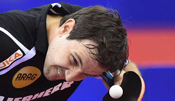 Timo Boll bezwand den Finnen Benedek Olah mit 4:2