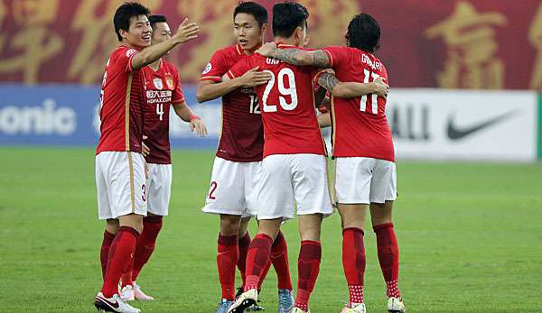 Guangzhou Evergrande feiert seine sechste Meisterschaft in Folge