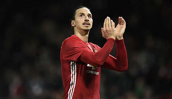 Zlatan Ibrahimovic spielt seit Sommer bei Manchester United